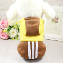 Load image into Gallery viewer, Pet Dog Clothes Hooded Cotton Winter Clothing for Dogs Cute Dog Clothes Winter Pet Coat Clothing for Dog Yorkie Chihuahua Hoodie