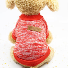 Load image into Gallery viewer, Classic Warm Dog Clothes Puppy Pet Cat Clothes Sweater Jacket Coat Winter Fashion Soft For Small Dogs Chihuahua XS-2XL