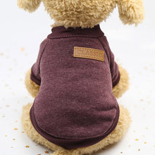 Load image into Gallery viewer, Classic Warm Dog Clothes Puppy Pet Cat Clothes Sweater Jacket Coat Winter Fashion Soft For Small Dogs Chihuahua XS-2XL