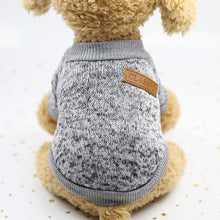 Load image into Gallery viewer, Classic Warm Dog Clothes Puppy Pet Cat Clothes Sweater Jacket Coat Winter Fashion Soft For Small Dogs Chihuahua XS-2XL