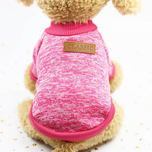 Load image into Gallery viewer, Classic Warm Dog Clothes Puppy Pet Cat Clothes Sweater Jacket Coat Winter Fashion Soft For Small Dogs Chihuahua XS-2XL