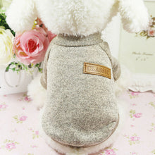 Load image into Gallery viewer, Classic Warm Dog Clothes Puppy Pet Cat Clothes Sweater Jacket Coat Winter Fashion Soft For Small Dogs Chihuahua XS-2XL