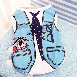 Cute Soft Dog Clothes for Small Dogs Summer Cheap Dog Clothing Coat Vest Puppy Clothes Pet Dog Coat Yorkies Chihuahua Hoodies XS