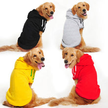 Load image into Gallery viewer, Winter Warm Large Dog Clothes Dog Hoodie Coat Sweater for Large dogs Pet Clothes Golden Retriever Labrador Alaskan
