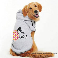 Load image into Gallery viewer, Winter Warm Large Dog Clothes Dog Hoodie Coat Sweater for Large dogs Pet Clothes Golden Retriever Labrador Alaskan
