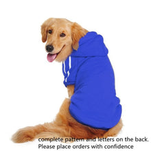 Load image into Gallery viewer, Winter Warm Large Dog Clothes Dog Hoodie Coat Sweater for Large dogs Pet Clothes Golden Retriever Labrador Alaskan
