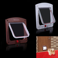 Load image into Gallery viewer, Lockable Cat Flap Door Kitten Dog Pet Lock Suitable for Any Wall or Door Dropshipping
