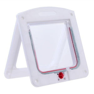 Lockable Cat Flap Door Kitten Dog Pet Lock Suitable for Any Wall or Door Dropshipping