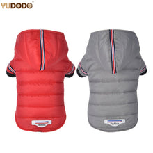 Load image into Gallery viewer, Small Dog Clothes Winter Warm Pet Dogs Coat Jacket Puppy Cat Outdoor Clothing Hoodies For Yorkshire Teddy Outfit XS-XL
