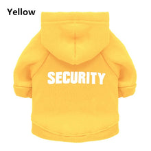 Load image into Gallery viewer, Security Dog Clothes Classic Pet Dog Hoodies Clothes For Small Dog Autumn Coat Jacket for Yorkie Chihuahua Puppy Clothing 10d3S1
